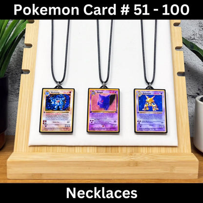 Pokemon Card Necklace (51-100)