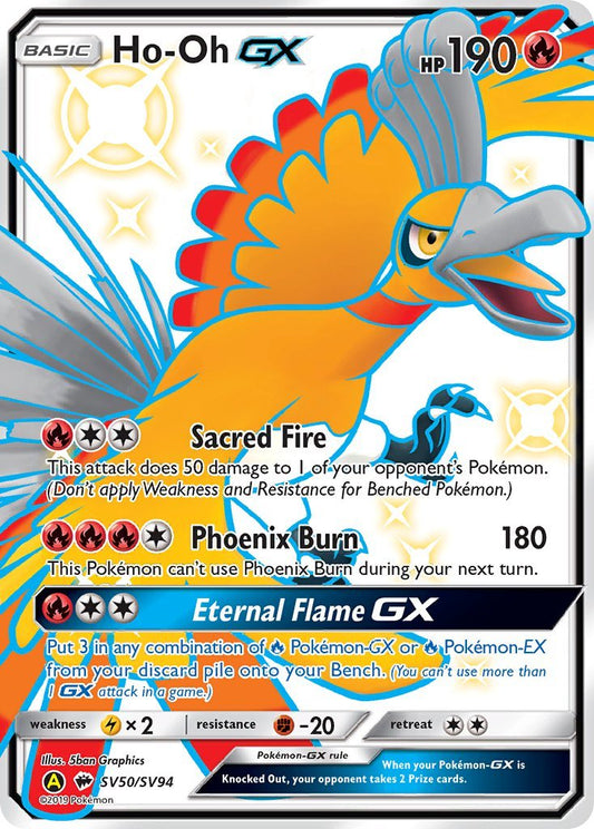 Pokémon - Ho-Oh GX Full Art (SV50/SV94) - PTC Collectibles