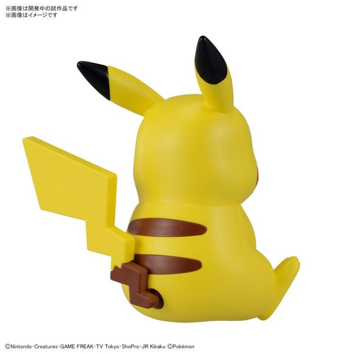 Pokemon Model Kit Quick!! 16 Pikachu (Sitting Pose) - PTC Collectibles