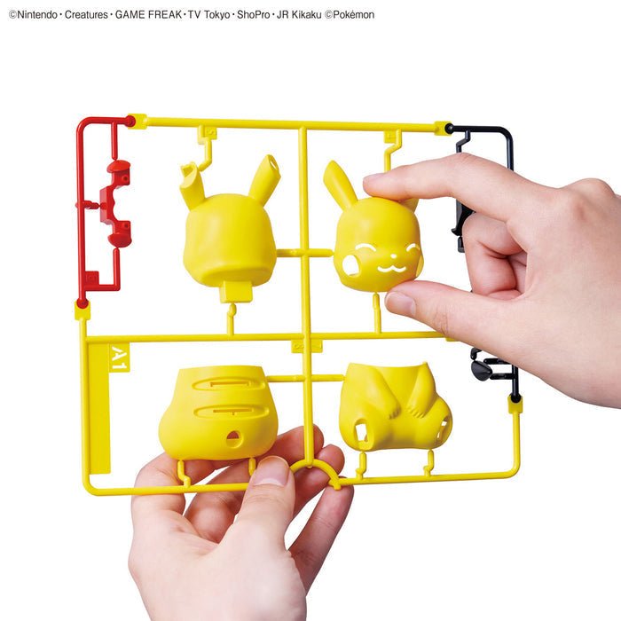 Pokemon Model Kit Quick!! 16 Pikachu (Sitting Pose) - PTC Collectibles