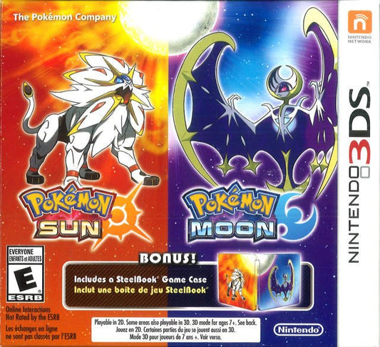 Pokémon Moon & Sun Dual pack Steel Limited Edition - PTC Collectibles