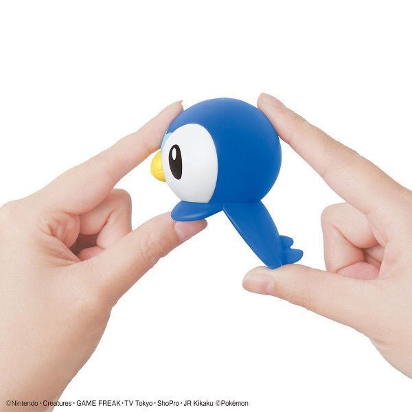 POKEMON PLASTIC MODEL COLLECTION QUICK!! NO.06 PIPLUP - PTC Collectibles