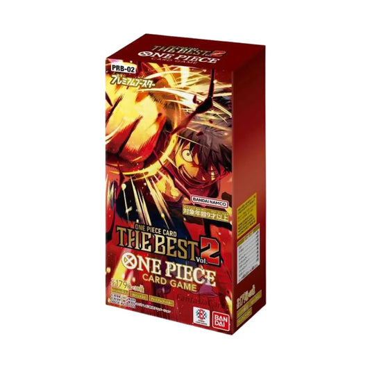 One Piece THE BEST vol.2 [PRB-02] Box - Japanese - Premier Trading Cards
