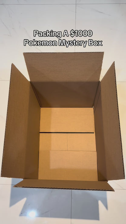 The Pokemon Card $1000 Box! - Assorted Pokémon Trading Cards