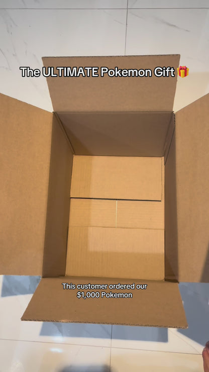 The Pokemon Card $1000 Box! - Assorted Pokémon Trading Cards