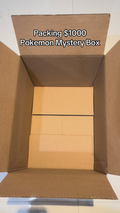 The Pokemon Card $1000 Box! - Assorted Pokémon Trading Cards