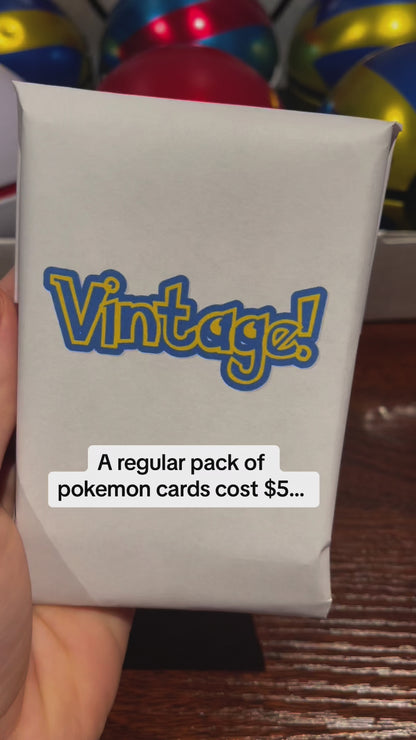 Pokemon VINTAGE Mystery Pack - Assorted Lot (1995-2025 Pokémon TCG)