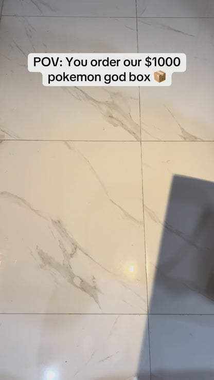 The Pokemon Card $1000 Box! - Assorted Pokémon Trading Cards