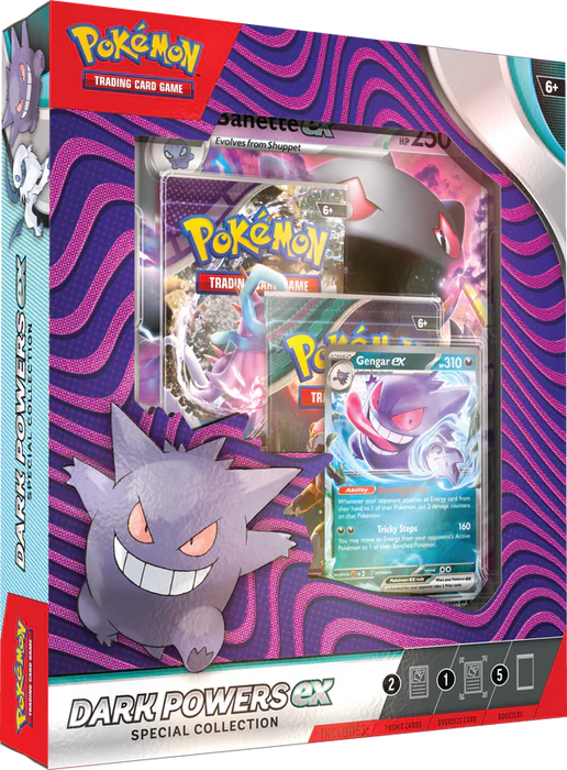 special edition pokemon cards Pokemon Dark Power Ex Special Collection Box – PTC Collectibles