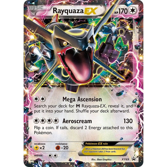 Rayquaza EX (Shiny) (XY69) (PR) - PTC Collectibles