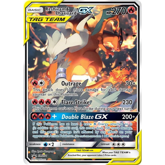 Reshiram & Charizard GX - SM201 (SM201) (SMP) - PTC Collectibles