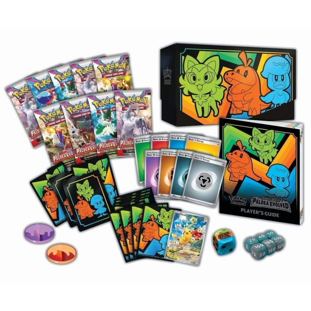 paldea pokemon cards Pokémon Paldea Evolved Elite Trainer Box
