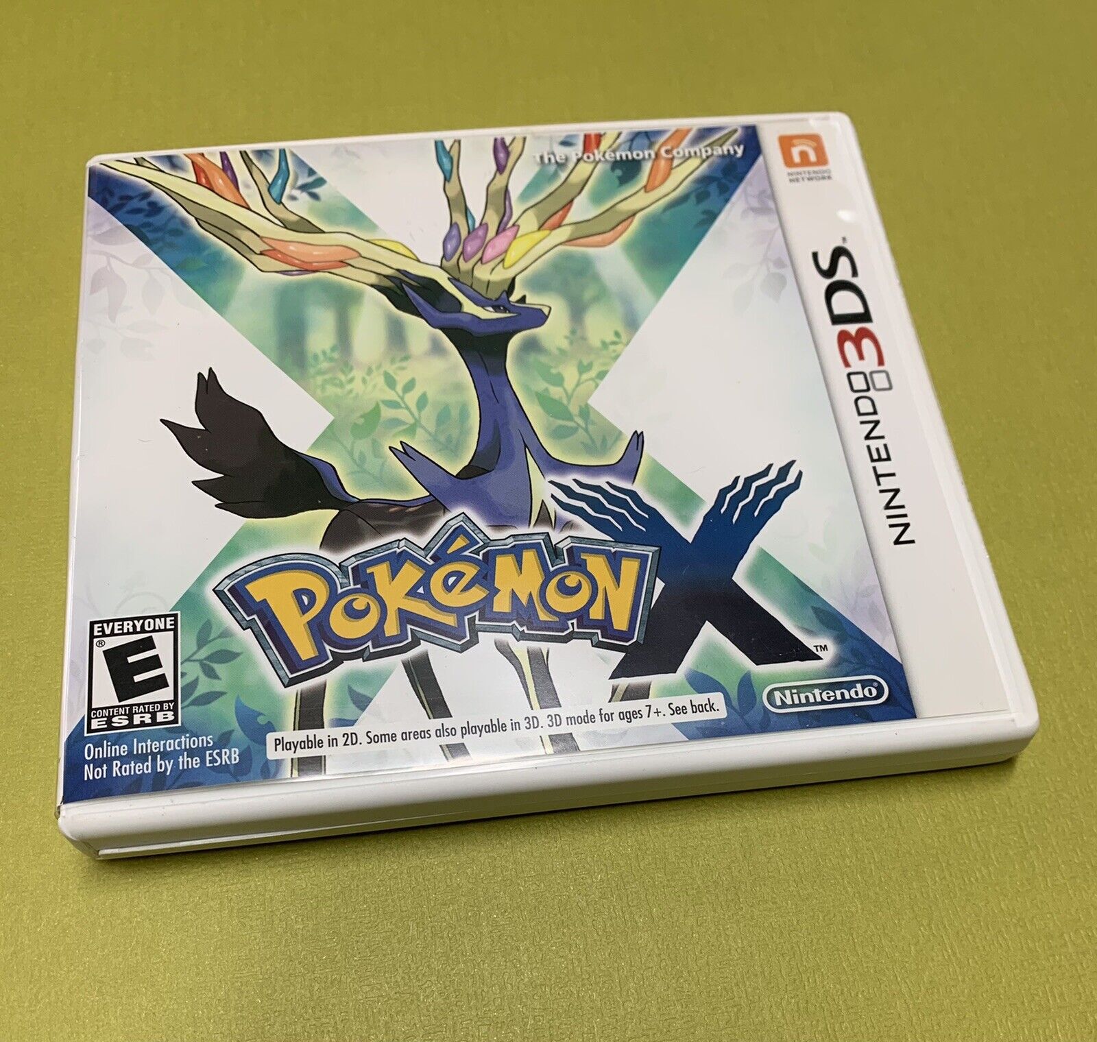 pokemon x game card Pokémon X