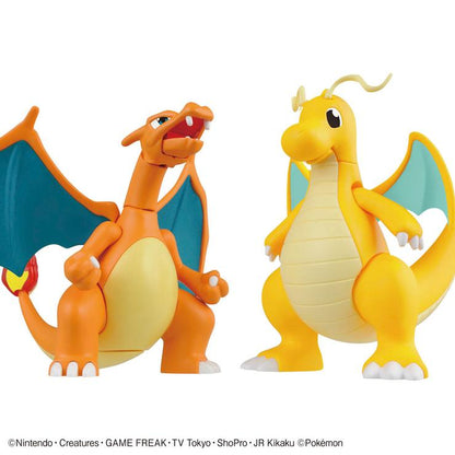 Pokemon Plamo Collection #43 Select Series Charizard & Dragonite
