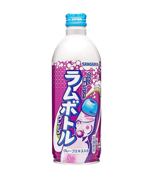 Sangaria - Ramu Bottle Carbonated Drink (Grape) 500ml - PTC Collectibles