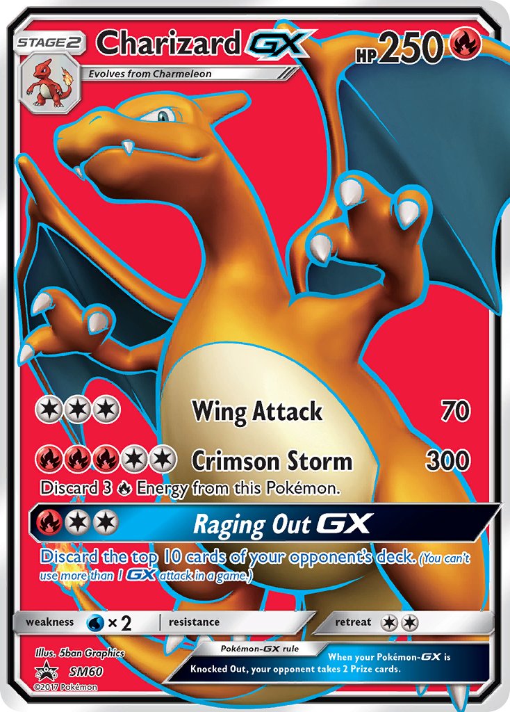 Pokémon - Charizard GX (SM60) [Promo]
