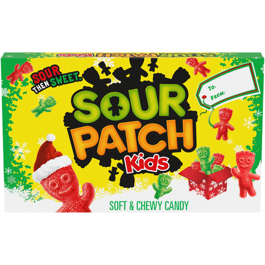 Sour Patch Kids Christmas (3.1oz Theater Box) - Premier Trading Cards