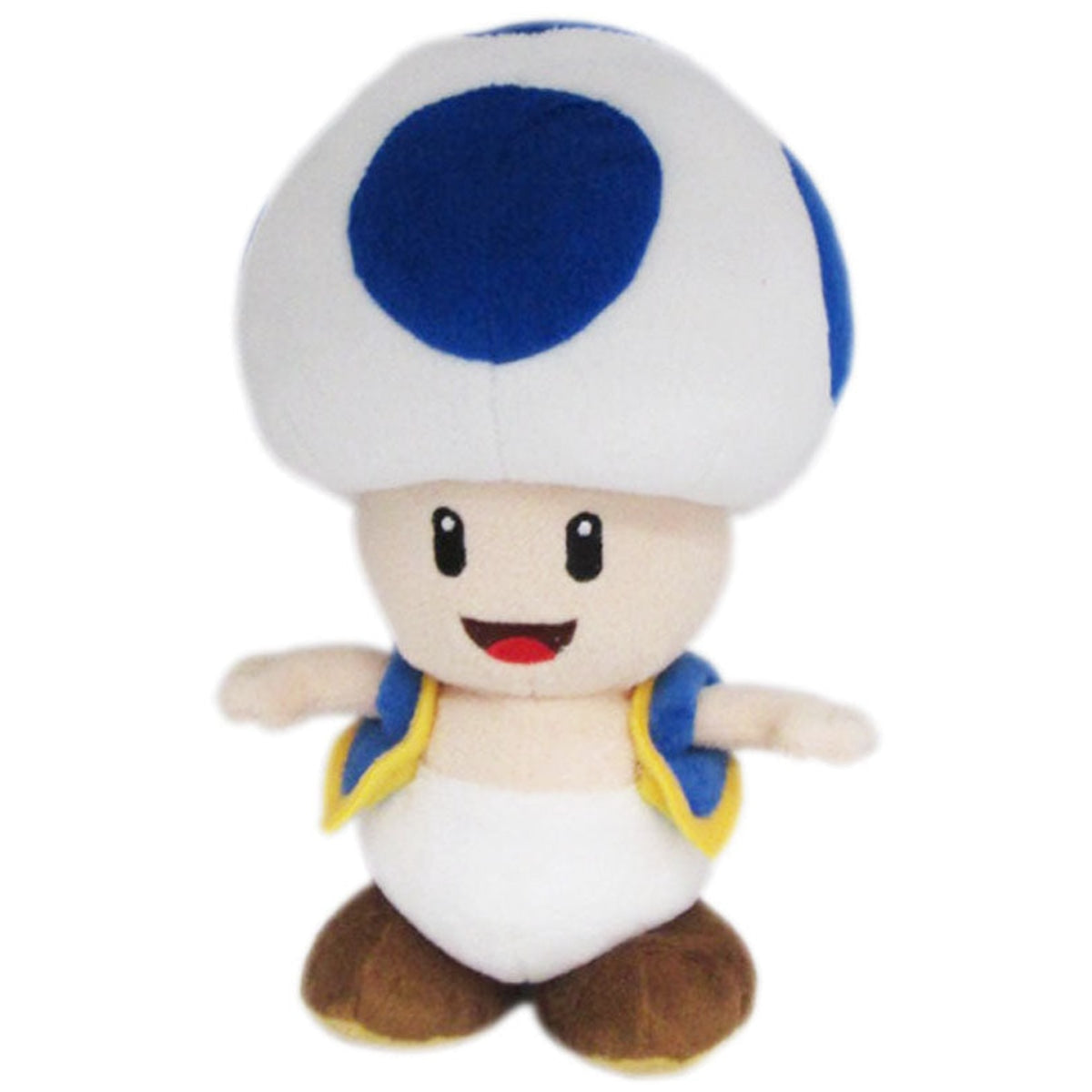 Super Mario - Blue Toad 8" Plush