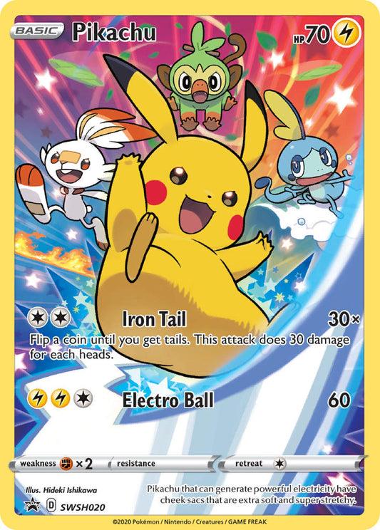Pokémon - Pikachu Full Art (SWSH020)