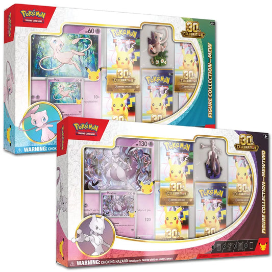 Pokemon 30th Celebration Figure Collection - Mew OR Mewtwo (Pre-Order)