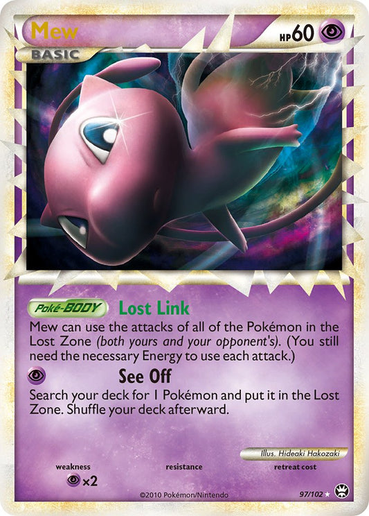 Mew (Prime) - HGSS - Triumphant - Pokemon (Near Mint)
