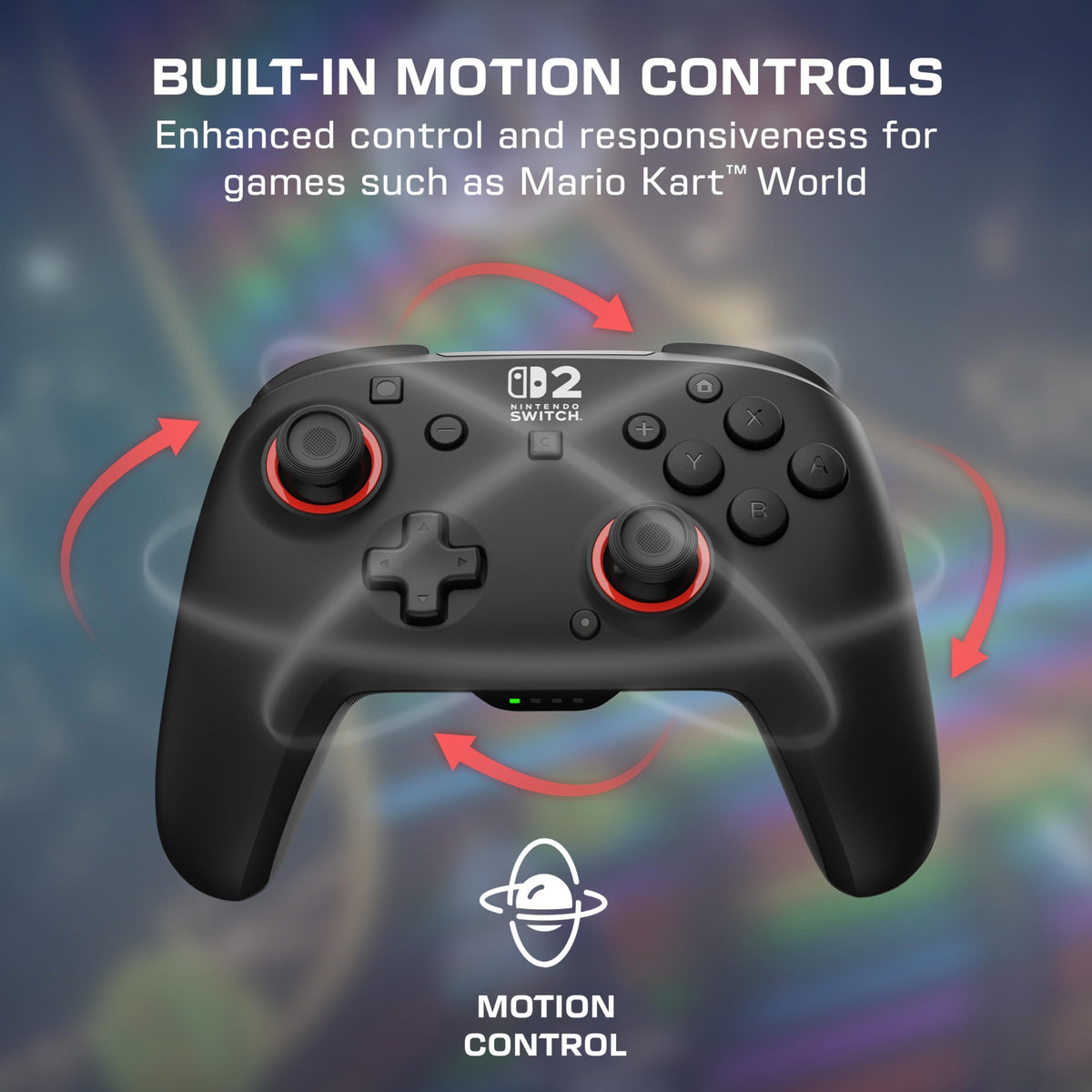 Turtle Beach Rematch Wireless Gaming Controller - Officially Licensed for Nintendo Switch 2, Nintendo Switch/Switch Lite/OLED - TMR Thumbsticks, Rechargeable Battery, Audio Controls – Black/Red 🍁 All In One Marketplace Canada - PTC Collectibles