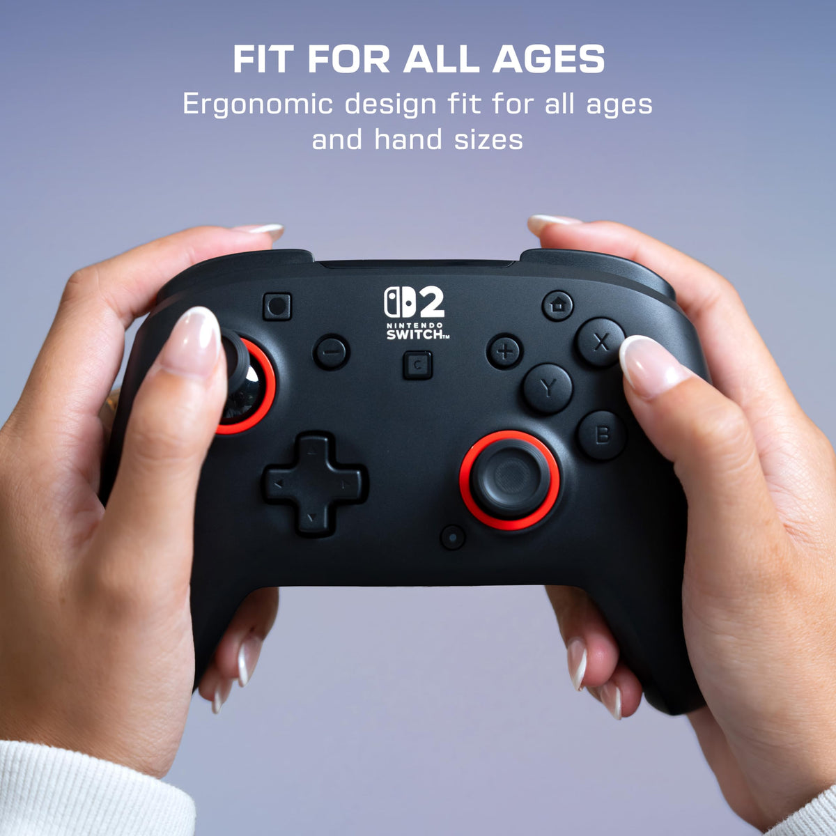 Turtle Beach Rematch Wireless Gaming Controller - Officially Licensed for Nintendo Switch 2, Nintendo Switch/Switch Lite/OLED - TMR Thumbsticks, Rechargeable Battery, Audio Controls – Black/Red 🍁 All In One Marketplace Canada - PTC Collectibles