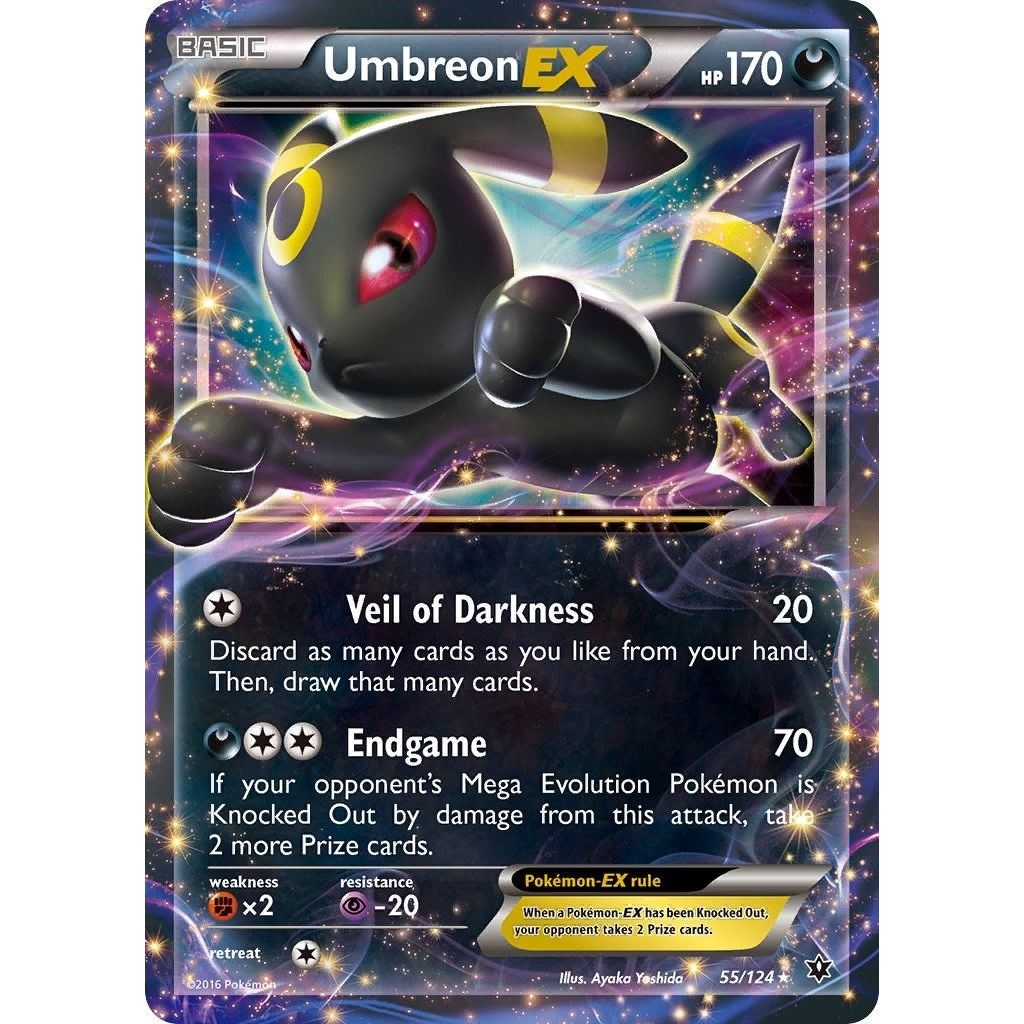 Umbreon EX (55/124) (FCO) - PTC Collectibles