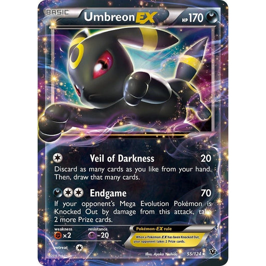Umbreon EX (55/124) (FCO) - PTC Collectibles