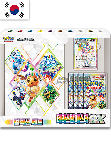 Pokémon Terastal Festival Collection Binder Set - Espeon PROMO (Korean Prismatic Evolutions)
