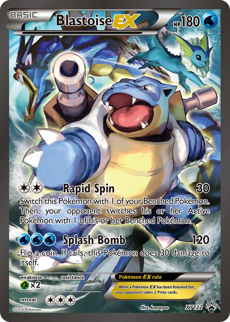Pokémon - Blastoise EX (XY122)
