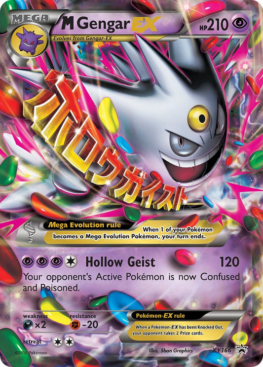 M Gengar EX - XY166 - Pokémon TCG