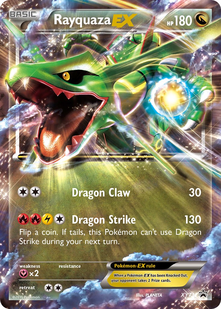 Pokémon - Rayquaza EX (XY73)