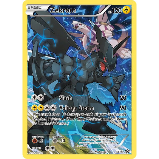 Zekrom (Full Art Promo) (XY76) (PR) - PTC Collectibles