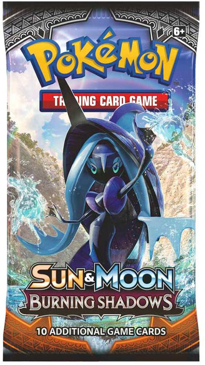 Sun & Moon Burning Shadows - Pokémon Booster Pack - Premier Trading Cards