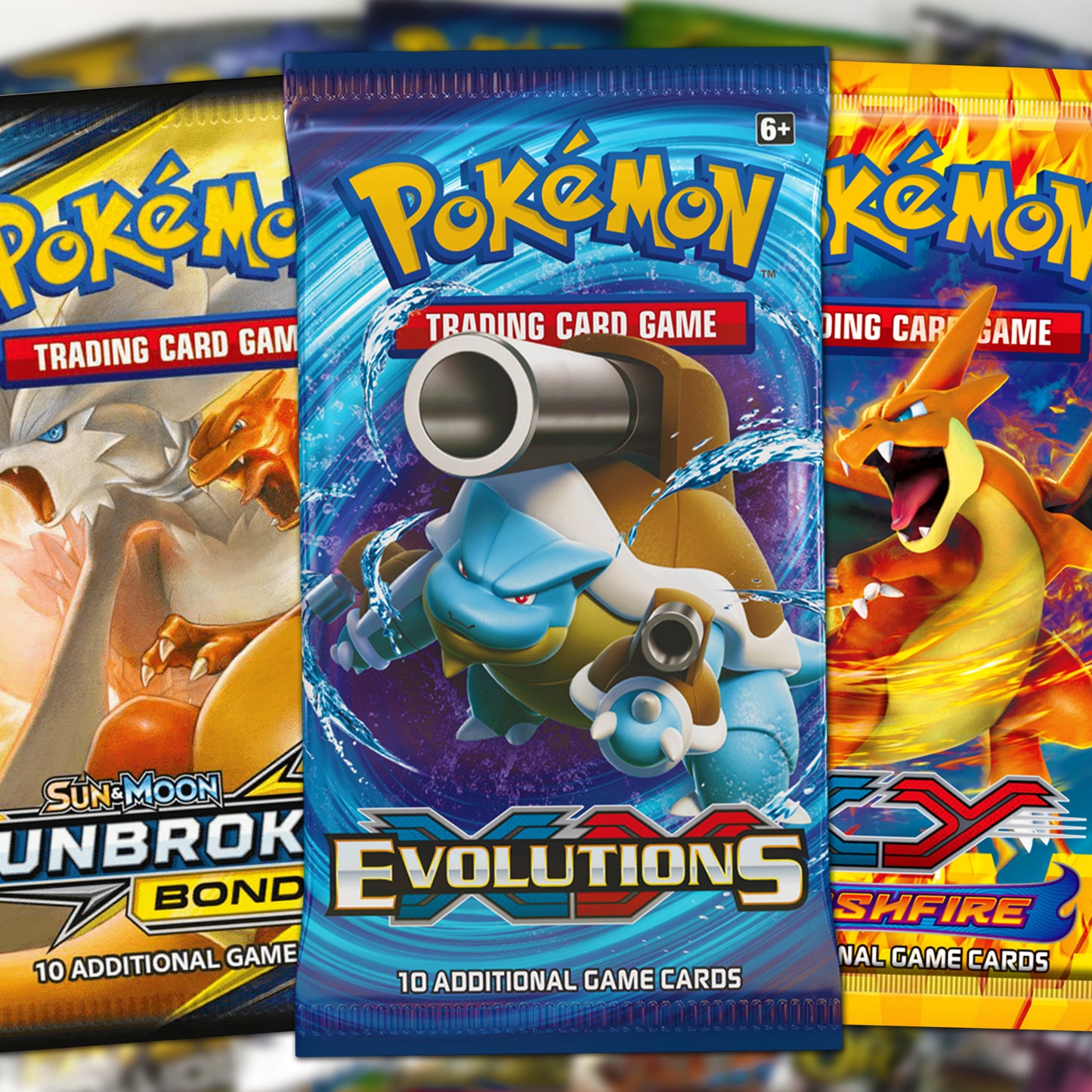 Pokemon Booster Pack BUNDLE (1995-2022) - Premier Trading Cards