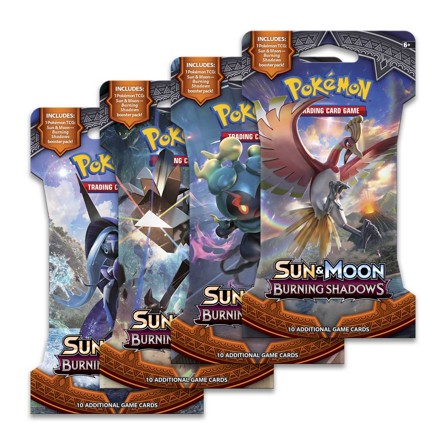Sun & Moon Burning Shadows - Pokémon Booster Pack - Premier Trading Cards