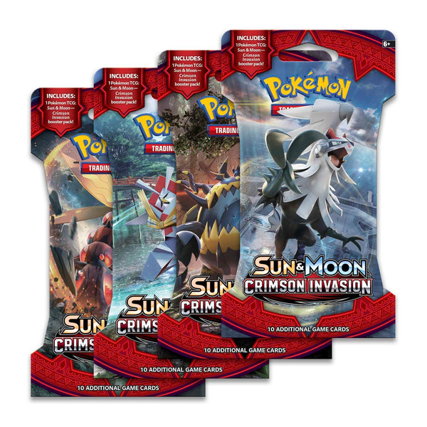 Sun & Moon Crimson Invasion Pokémon Booster Pack – PTC Collectibles