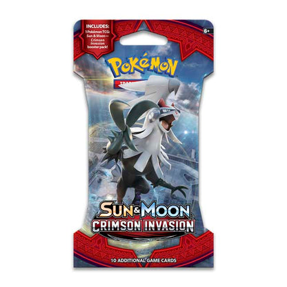 Sun & Moon Crimson Invasion - Pokémon Booster Pack - Premier Trading Cards