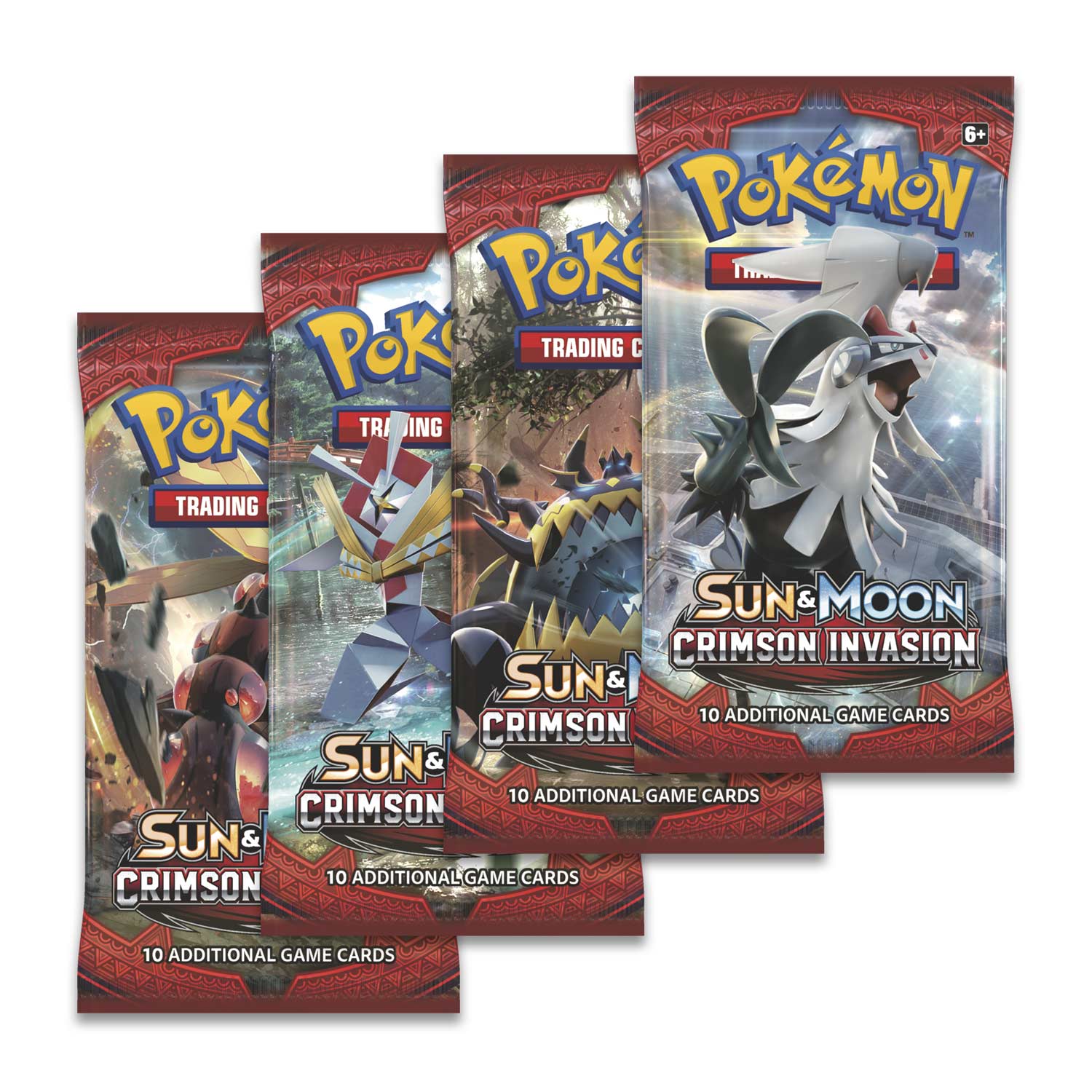 Sun & Moon Crimson Invasion - Pokémon Booster Pack - Premier Trading Cards