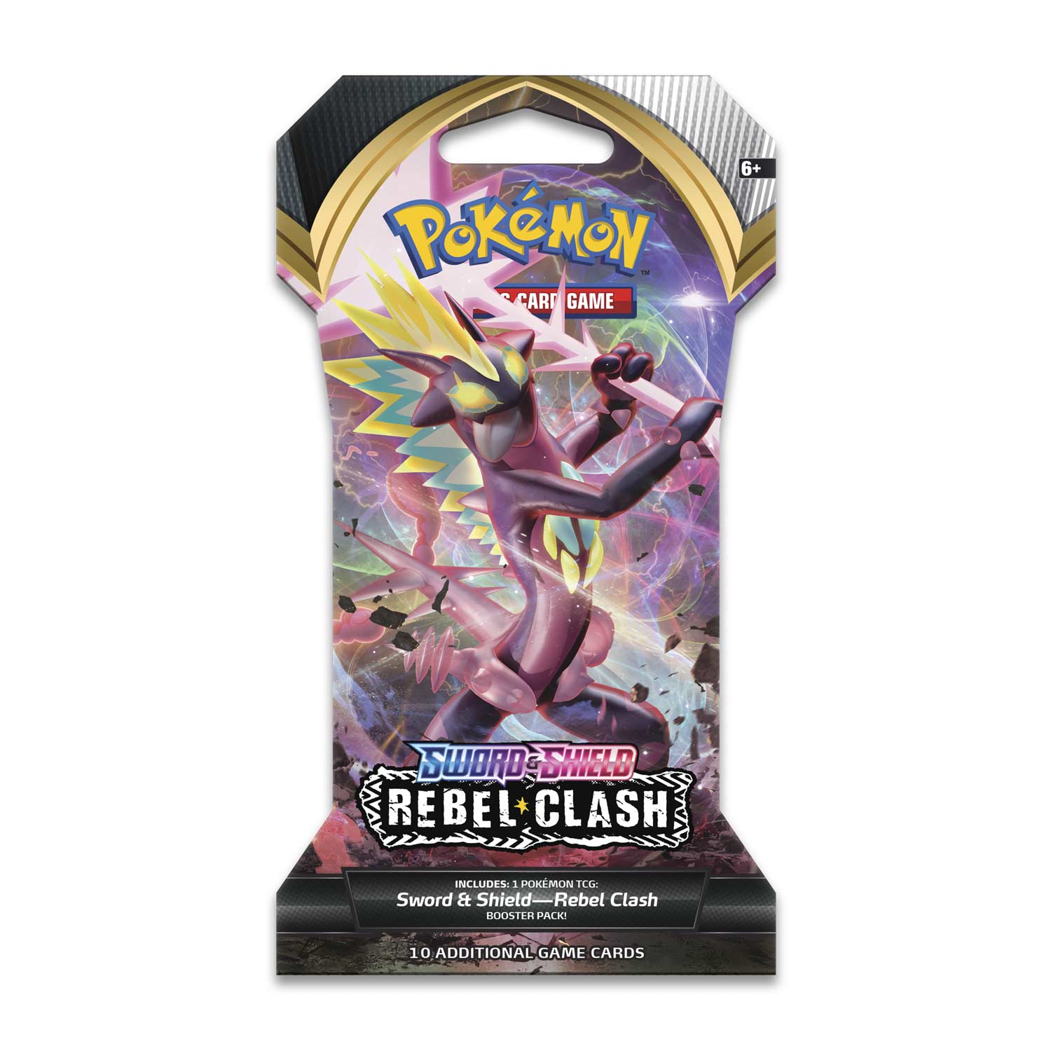 Sword & Shield Rebel Clash - Pokmon Booster Pack PTC Collectibles Sword & Shield Rebel Clash - Pokmon Booster Pack PTC Collectibles