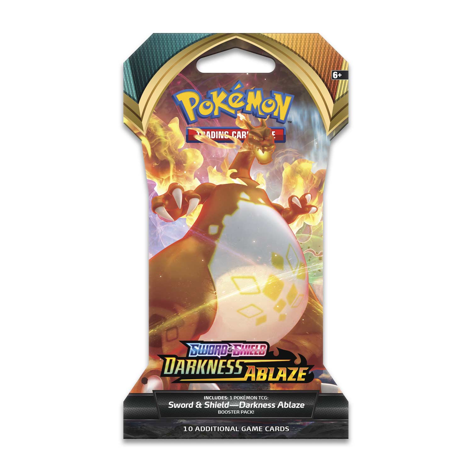 Sword & Shield Darkness Ablaze - Pokmon Booster Pack PTC Collectibles Sword & Shield Darkness Ablaze - Pokmon Booster Pack PTC Collectibles