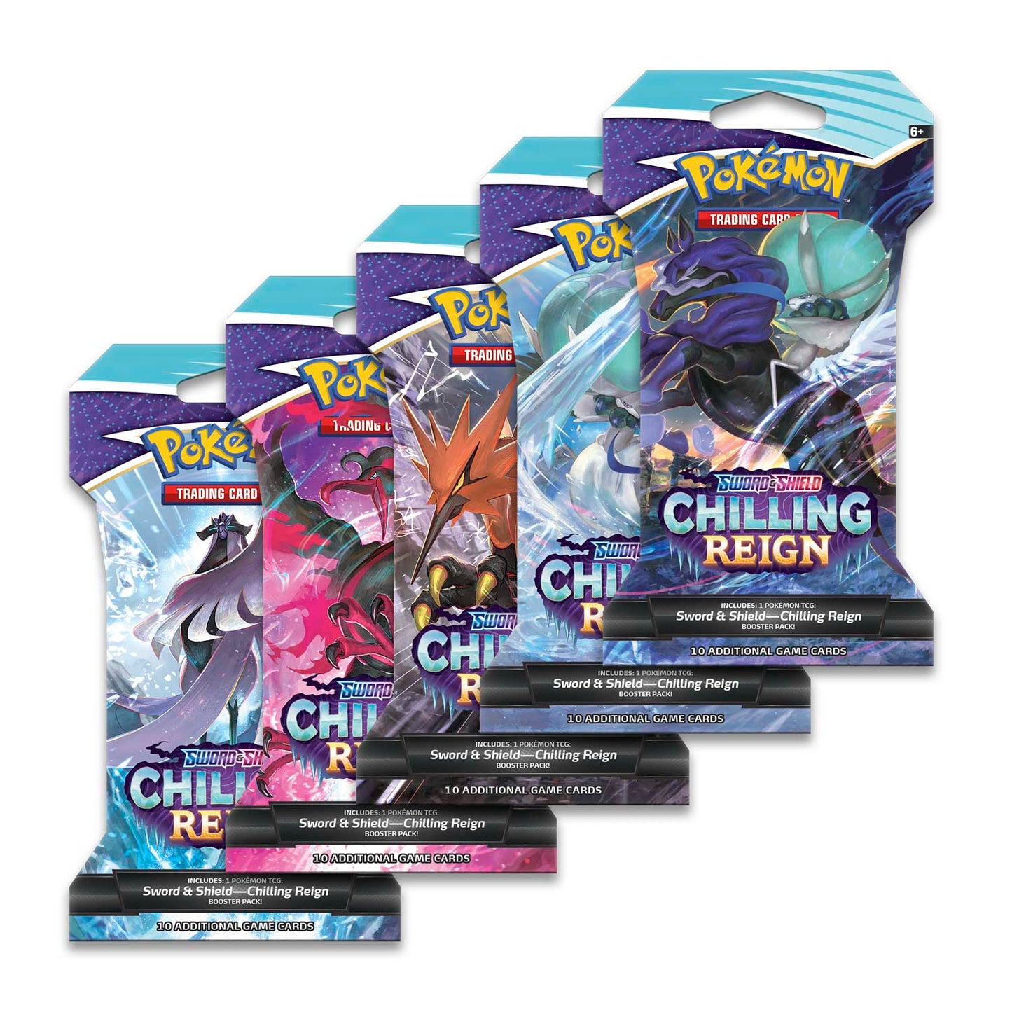 Sword & Shield Chilling Reign - Pokémon Booster Pack - Premier Trading Cards