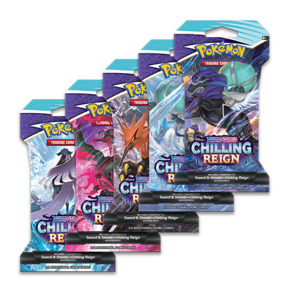 Sword & Shield Chilling Reign - Pokémon Booster Pack - Premier Trading Cards