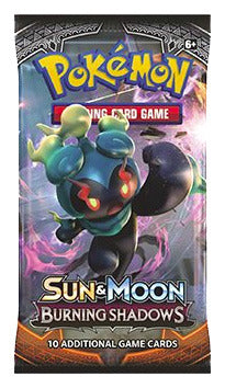 Sun & Moon Burning Shadows - Pokémon Booster Pack - Premier Trading Cards
