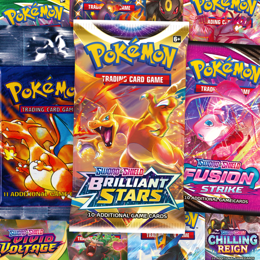 Pokemon Booster Pack BUNDLE (1995-2022) - Premier Trading Cards