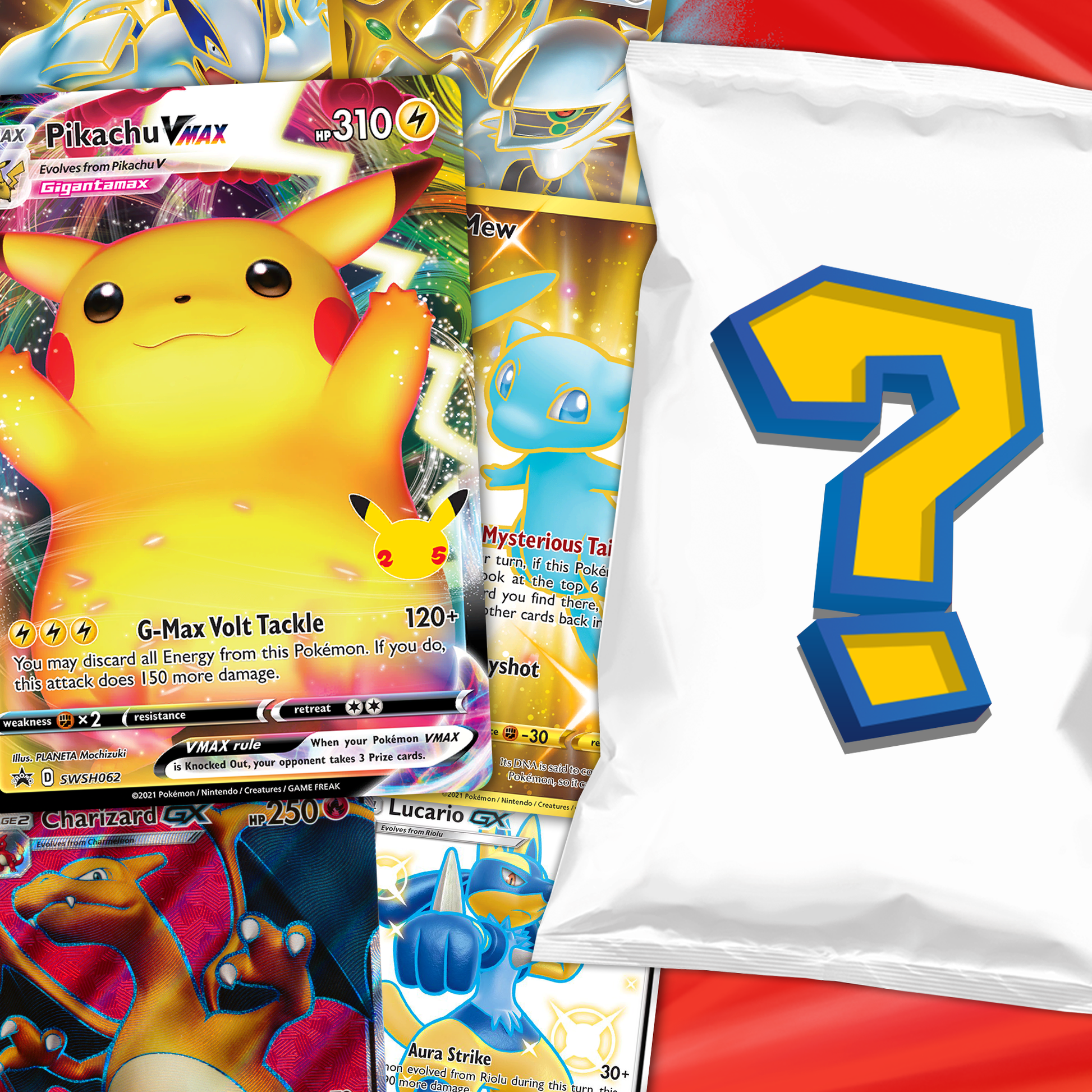 Pokemon Cards FULL ART Mystery Pack